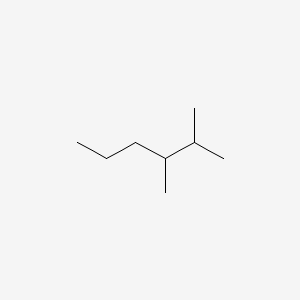 2,3-Dimethylhexane structure