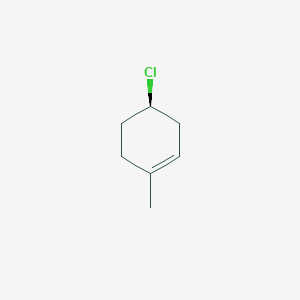 (4R)-4-chloro-1-methylcyclohexene structure