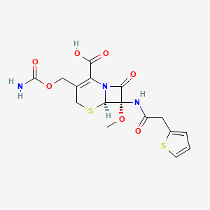 Cefoxitin structure