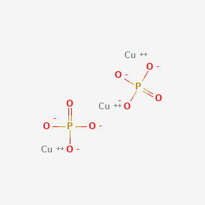 Cupric phosphate structure