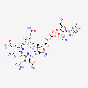 Cyanocobalamin (Vitamin B12) structure