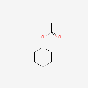 Cyclohexyl acetate structure
