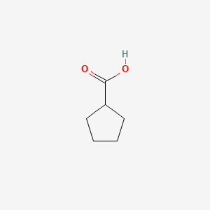 Cyclopentanecarboxylic acid structure