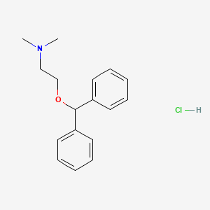 Diphenhydramine Hydrochloride structure