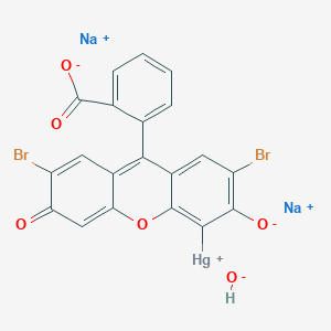 Merbromin structure