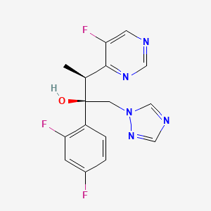 Voriconazole structure